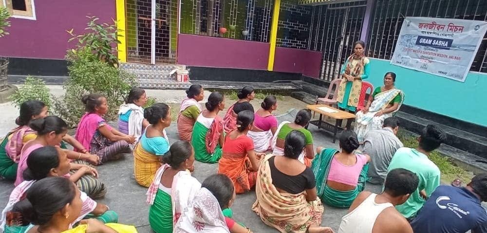 Water and sanitation awareness session
