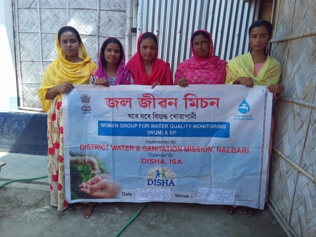 Women’s group for water quality monitoring
