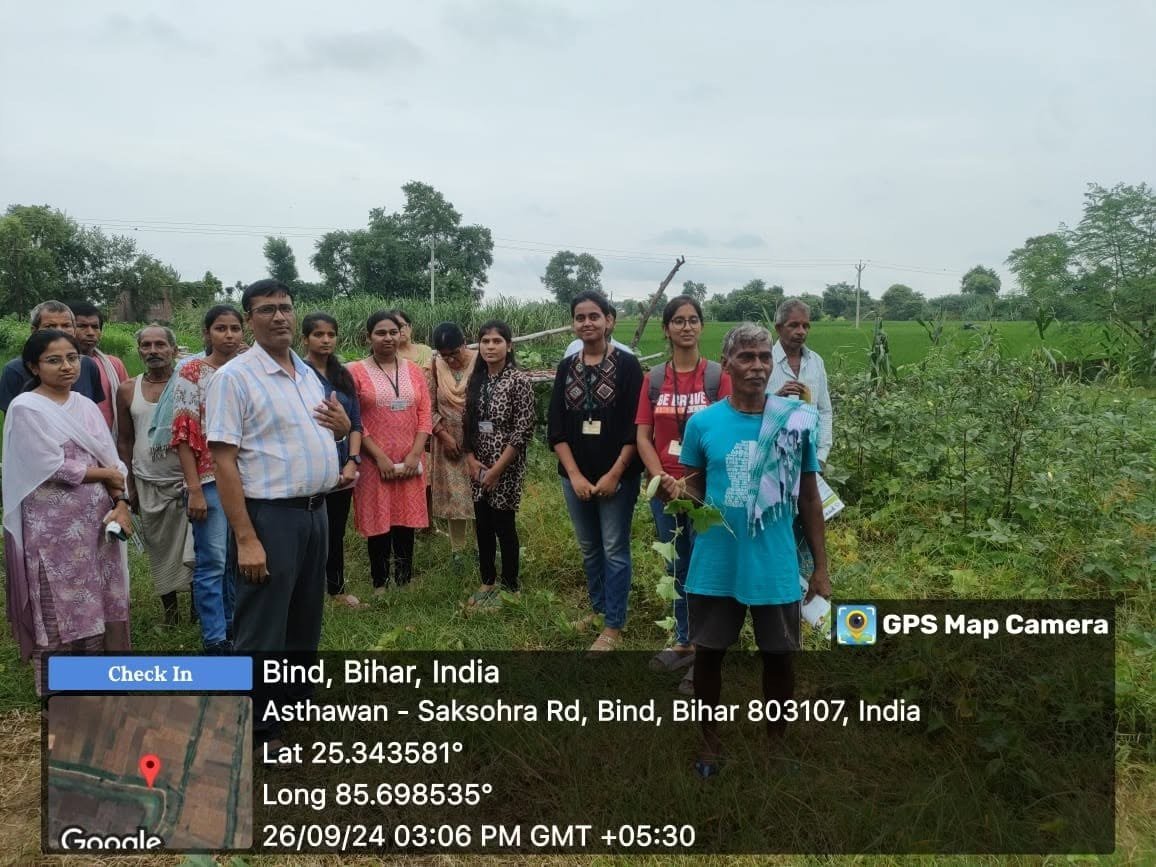 Farmers and community members meeting