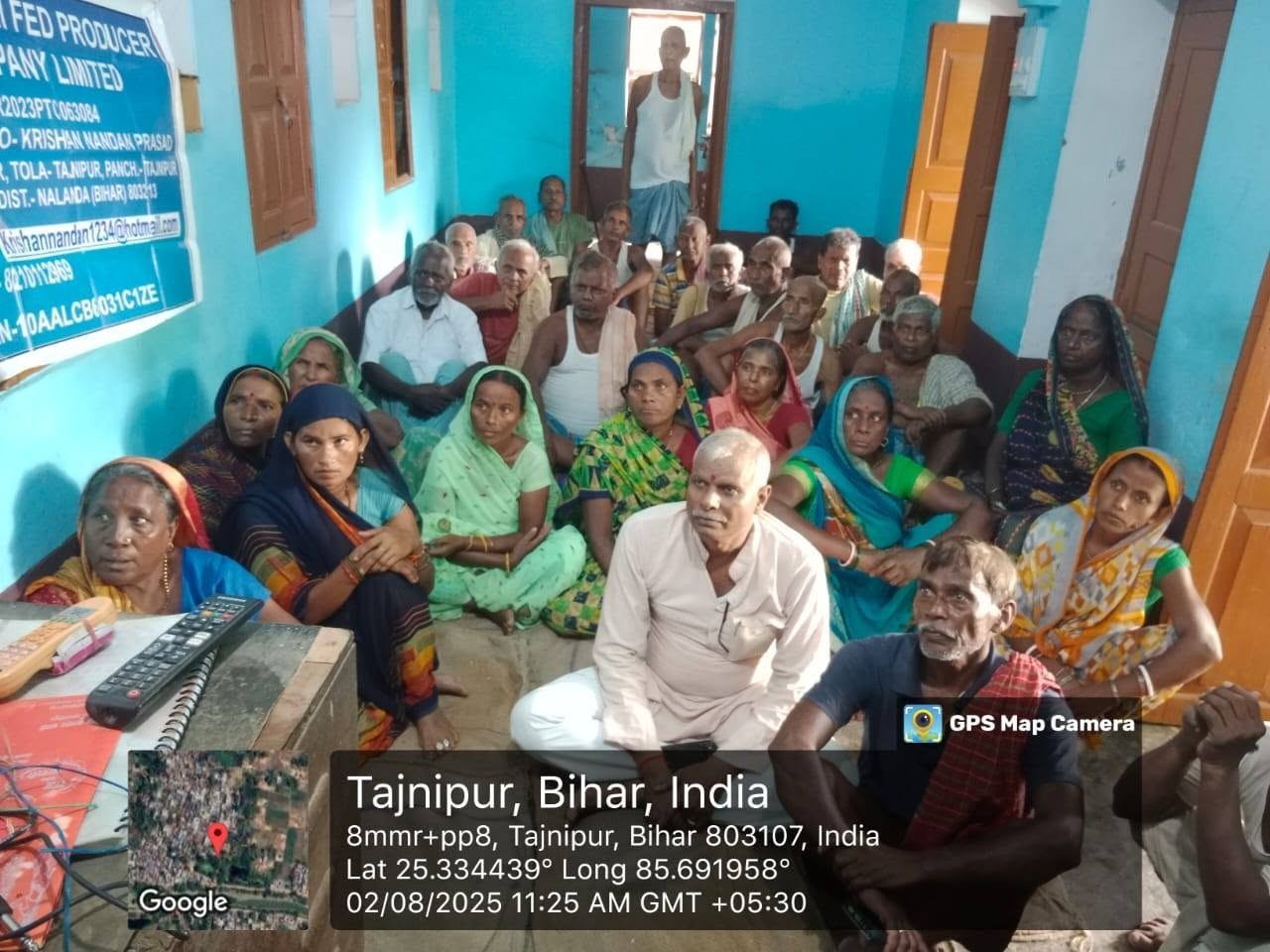 Rural community gathering